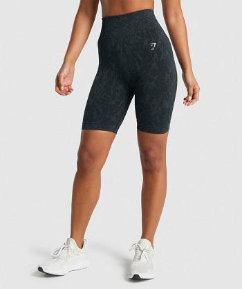 Szorty Damskie Gymshark Adapt Animal Seamless Cycling Czarne | PL 2460TCE